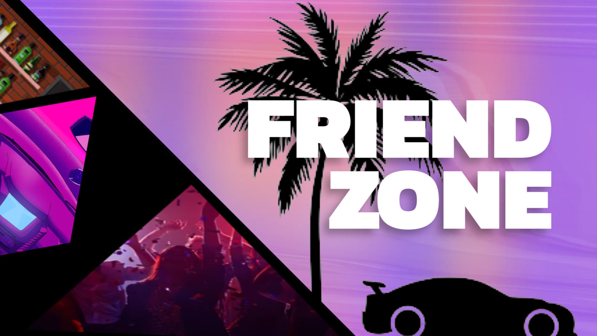 FriendZone Discord server community banner showcasing social connections