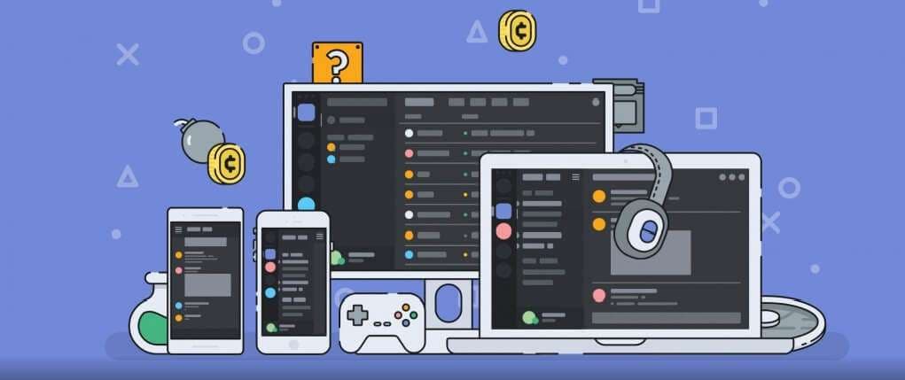 Discord server growth concept illustration