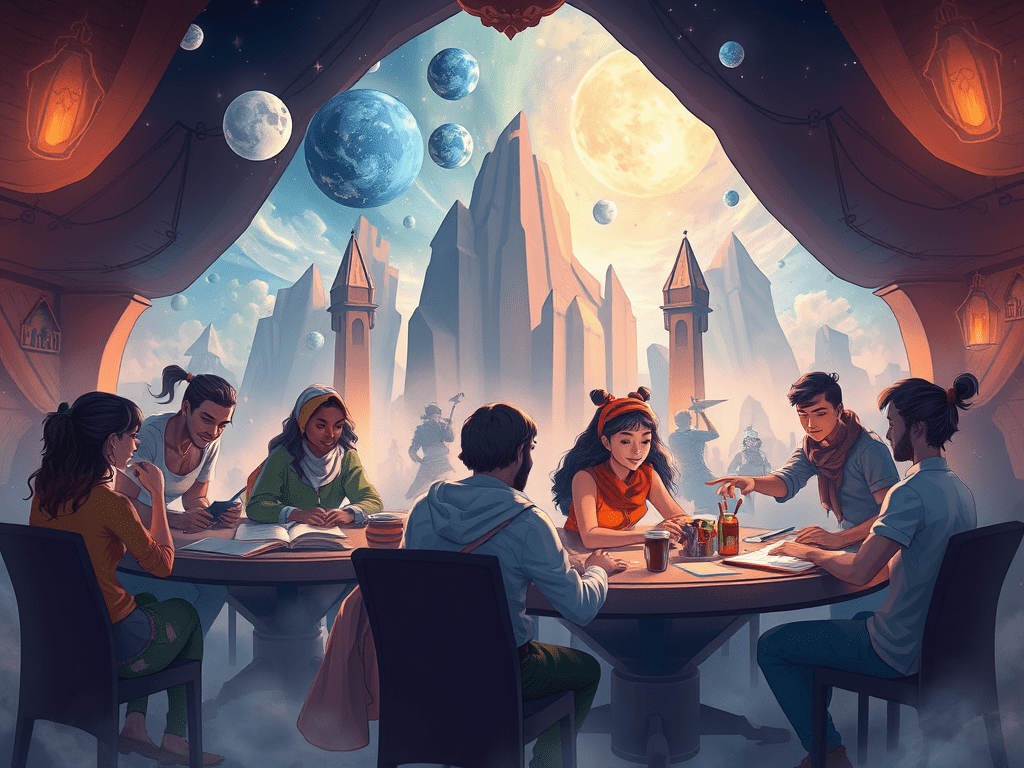 The Roleplayer's Directory Discord server community banner for storytellers
